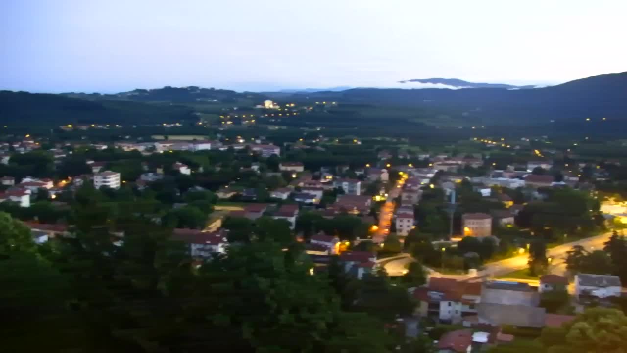 Nova Gorica et Gorizia : Vue Imprenable depuis le Monastère Franciscain de Kostanjevica