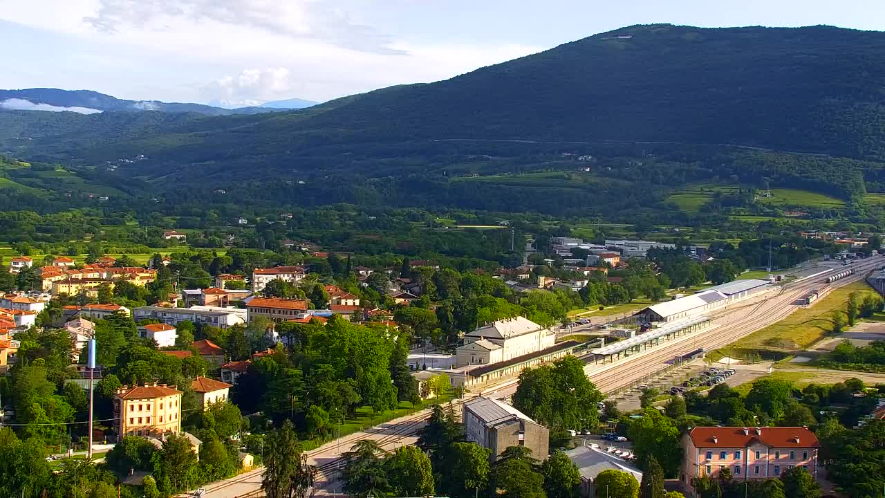 Nova Gorica in Gorica: Čudovit Razgled iz Frančiškanskega Samostana Kostanjevica