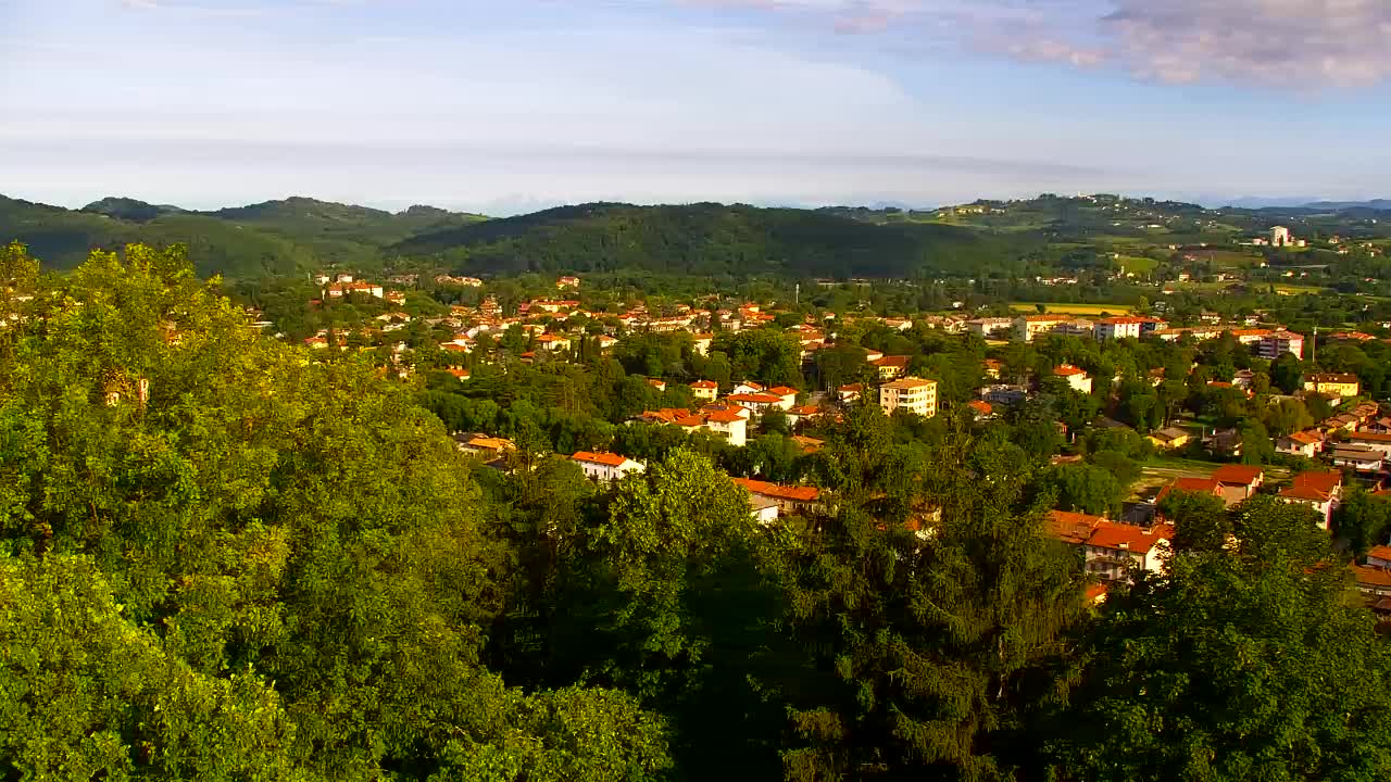 Nova Gorica in Gorica: Čudovit Razgled iz Frančiškanskega Samostana Kostanjevica