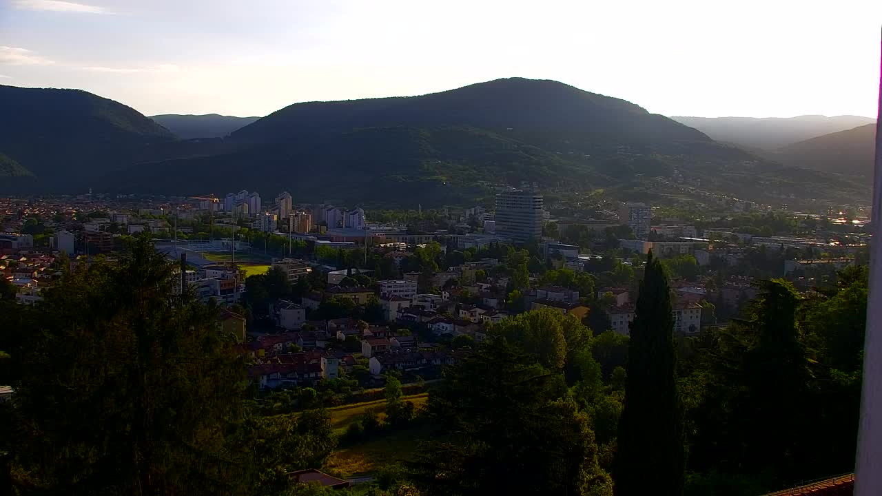 Nova Gorica et Gorizia : Vue Imprenable depuis le Monastère Franciscain de Kostanjevica