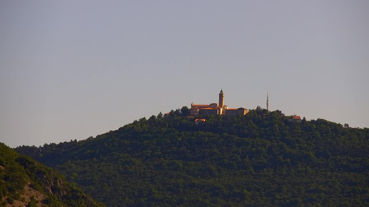 Nova Gorica in Gorica: Čudovit Razgled iz Frančiškanskega Samostana Kostanjevica