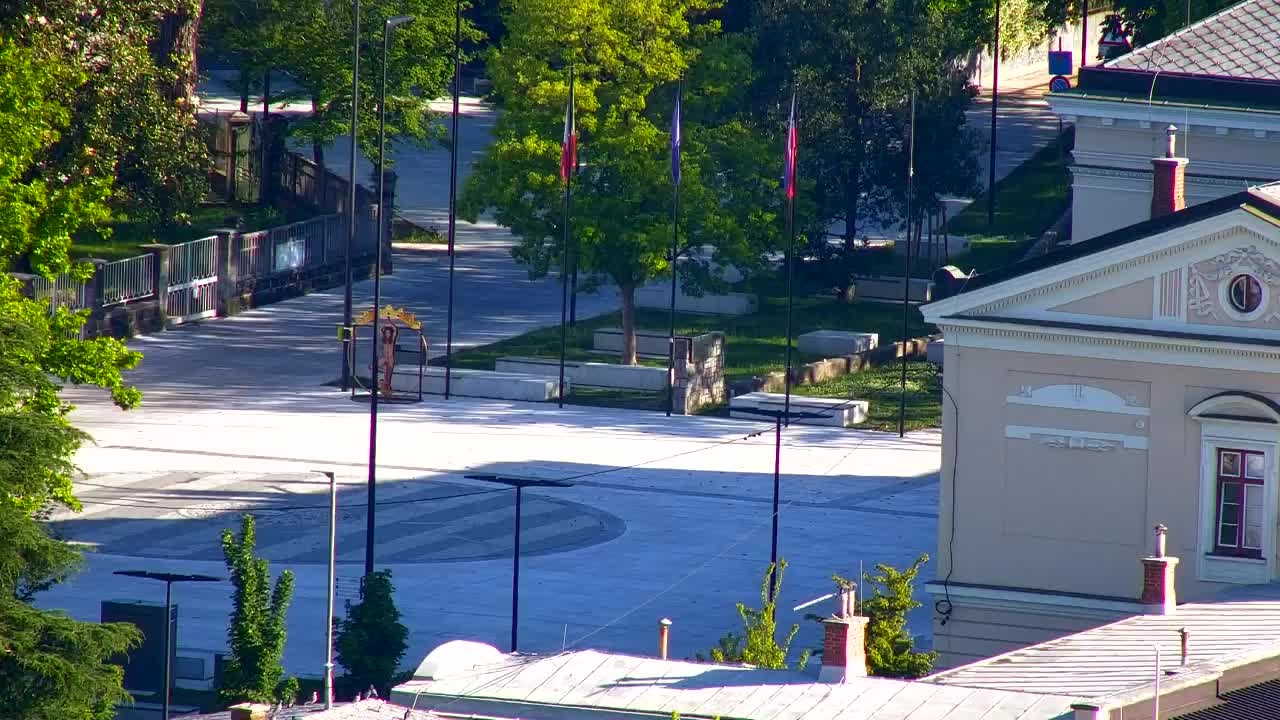 Nova Gorica in Gorica: Čudovit Razgled iz Frančiškanskega Samostana Kostanjevica