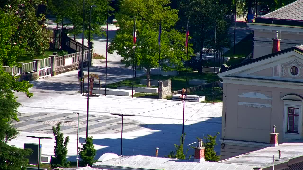 Nova Gorica in Gorica: Čudovit Razgled iz Frančiškanskega Samostana Kostanjevica