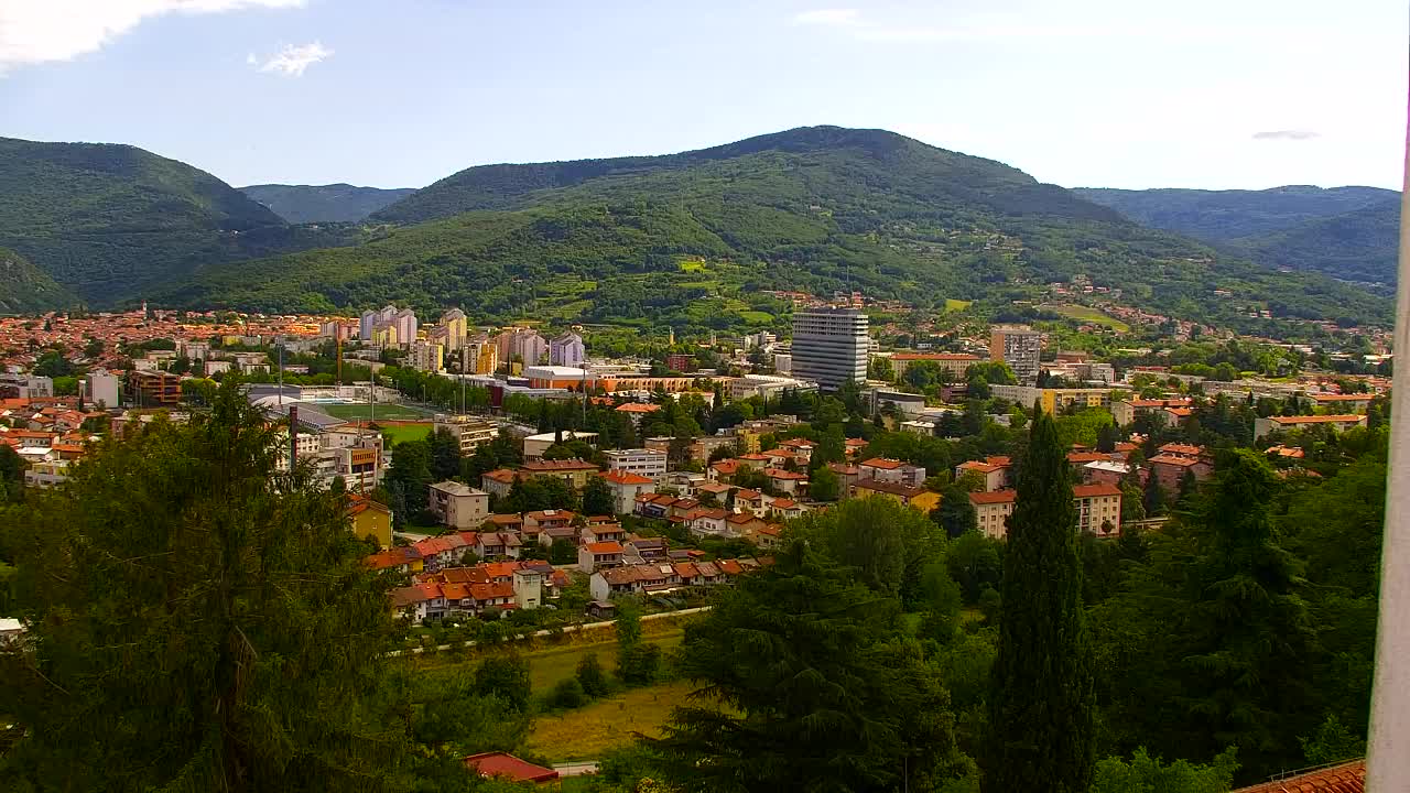 Nova Gorica et Gorizia : Vue Imprenable depuis le Monastère Franciscain de Kostanjevica