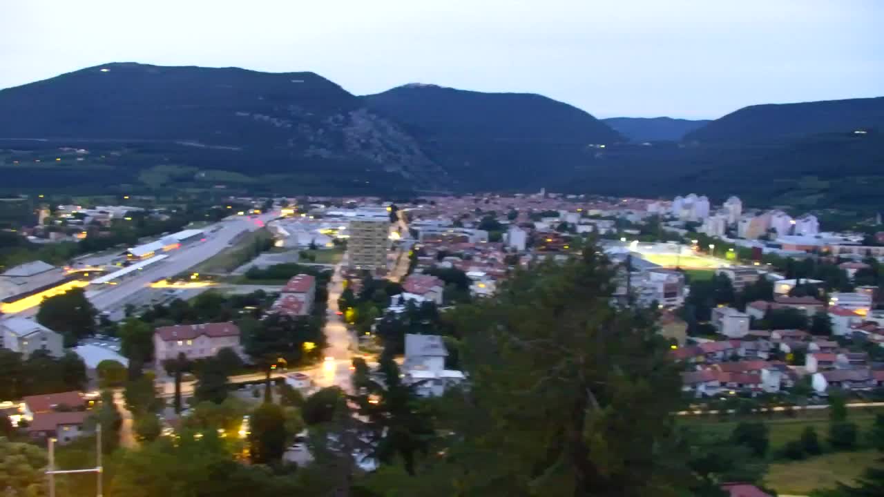 Nova Gorica et Gorizia : Vue Imprenable depuis le Monastère Franciscain de Kostanjevica
