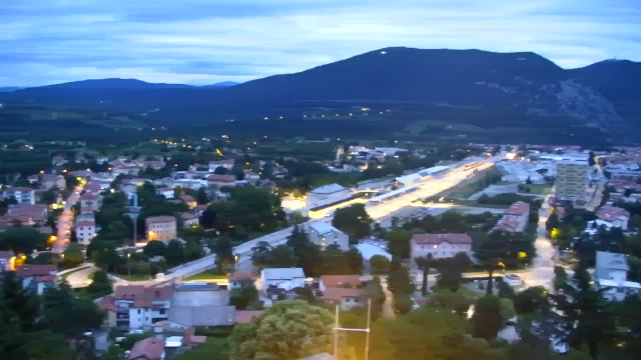 Nova Gorica in Gorica: Čudovit Razgled iz Frančiškanskega Samostana Kostanjevica