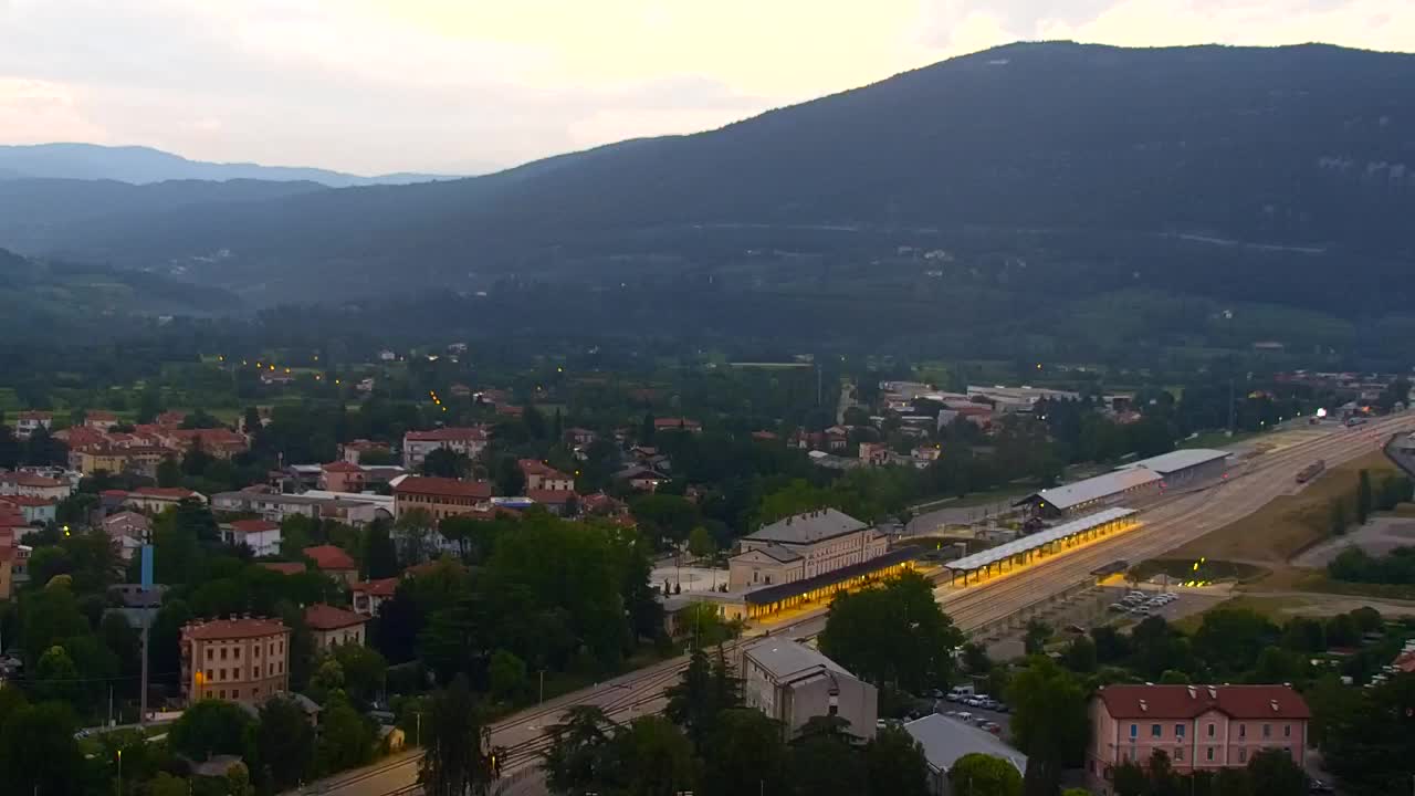 Nova Gorica in Gorica: Čudovit Razgled iz Frančiškanskega Samostana Kostanjevica