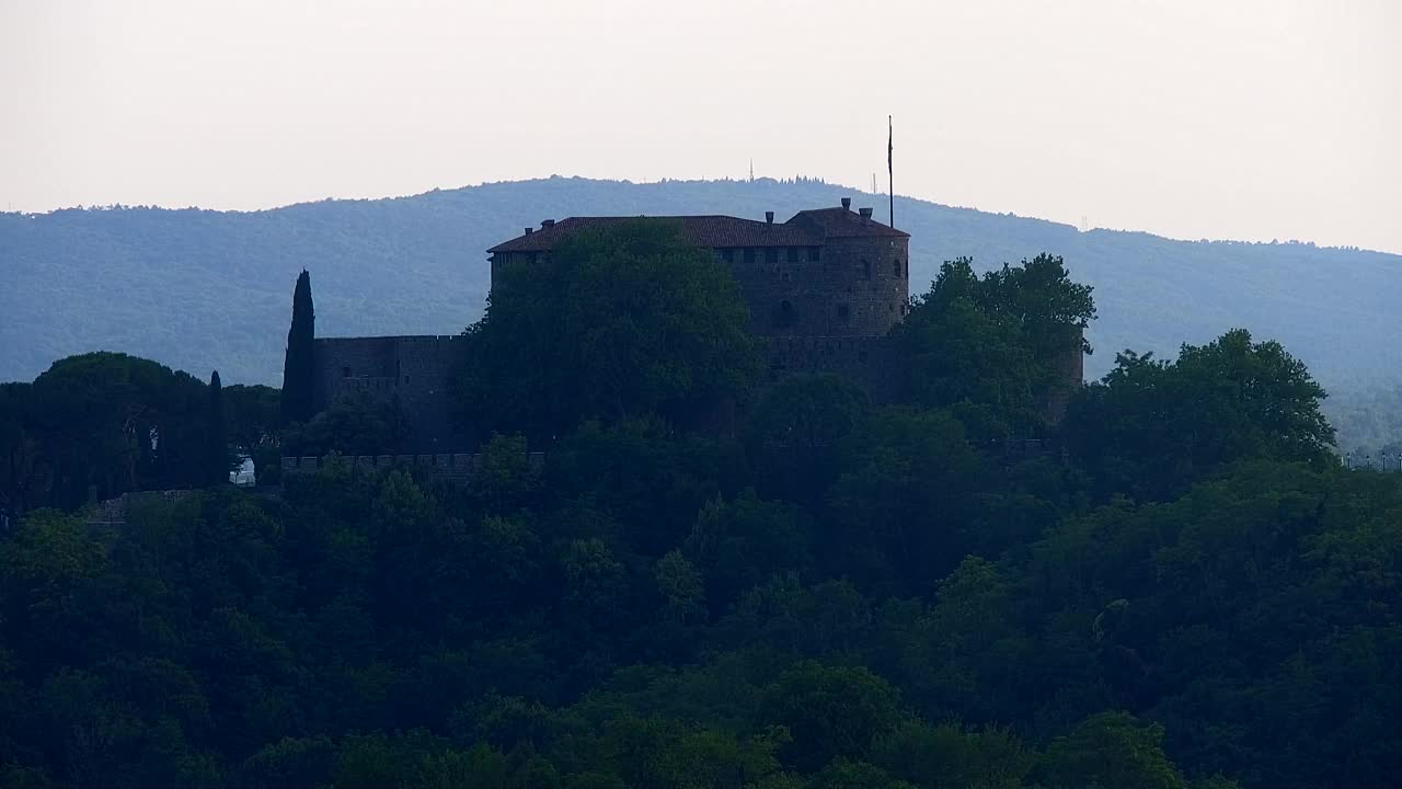 Nova Gorica i Gorica: Prekrasan Pogled iz Franjevačkog Samostana Kostanjevica