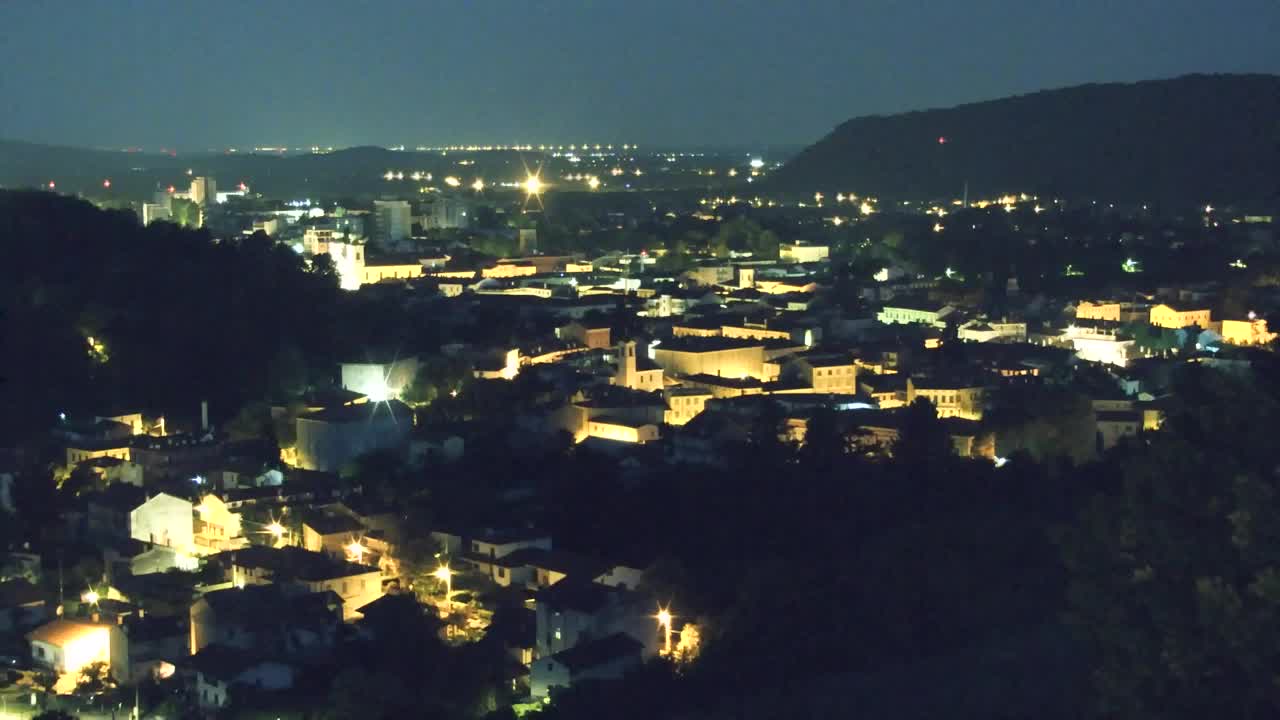 Nova Gorica i Gorica: Prekrasan Pogled iz Franjevačkog Samostana Kostanjevica