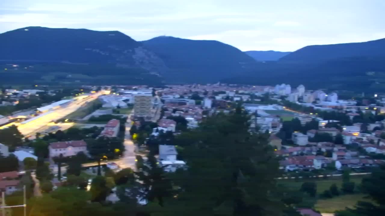 Nova Gorica et Gorizia : Vue Imprenable depuis le Monastère Franciscain de Kostanjevica