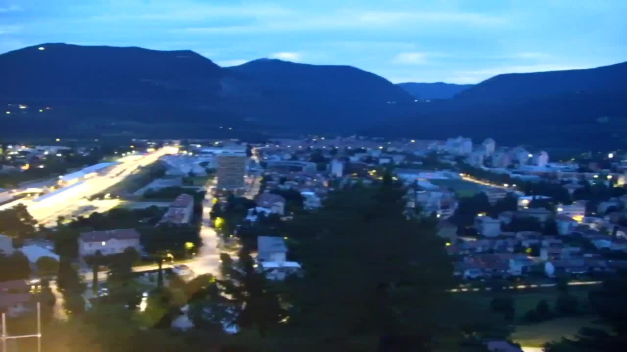 Nova Gorica et Gorizia : Vue Imprenable depuis le Monastère Franciscain de Kostanjevica