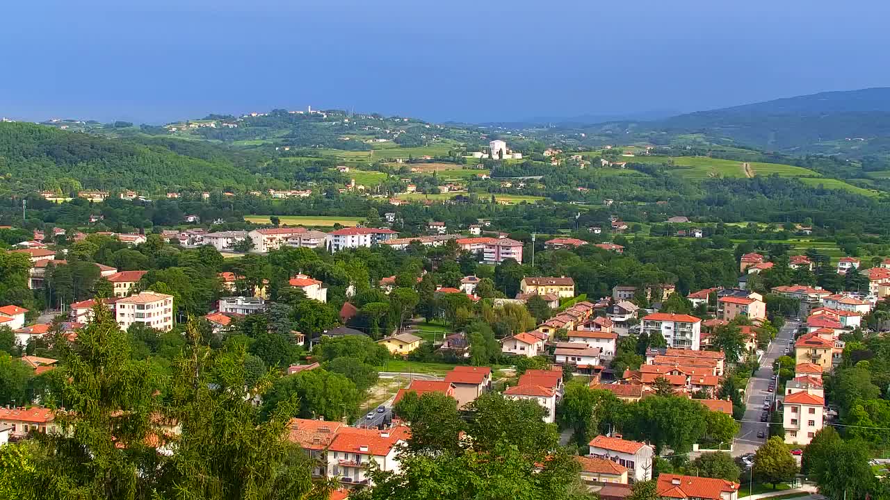 Nova Gorica et Gorizia : Vue Imprenable depuis le Monastère Franciscain de Kostanjevica