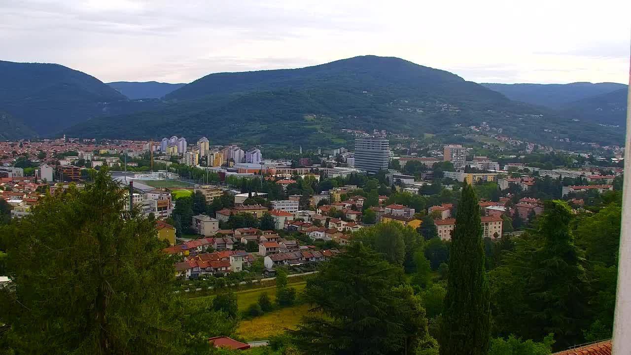 Nova Gorica et Gorizia : Vue Imprenable depuis le Monastère Franciscain de Kostanjevica