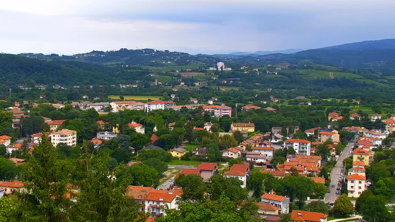 Nova Gorica in Gorica: Čudovit Razgled iz Frančiškanskega Samostana Kostanjevica