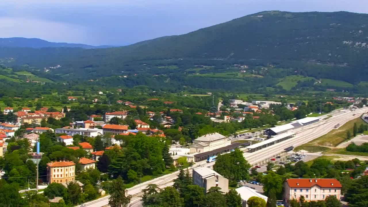 Nova Gorica in Gorica: Čudovit Razgled iz Frančiškanskega Samostana Kostanjevica
