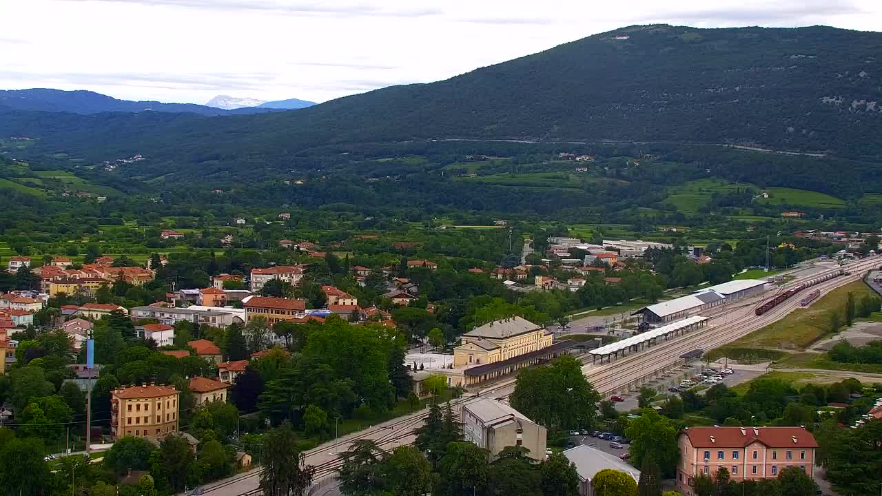 Nova Gorica in Gorica: Čudovit Razgled iz Frančiškanskega Samostana Kostanjevica
