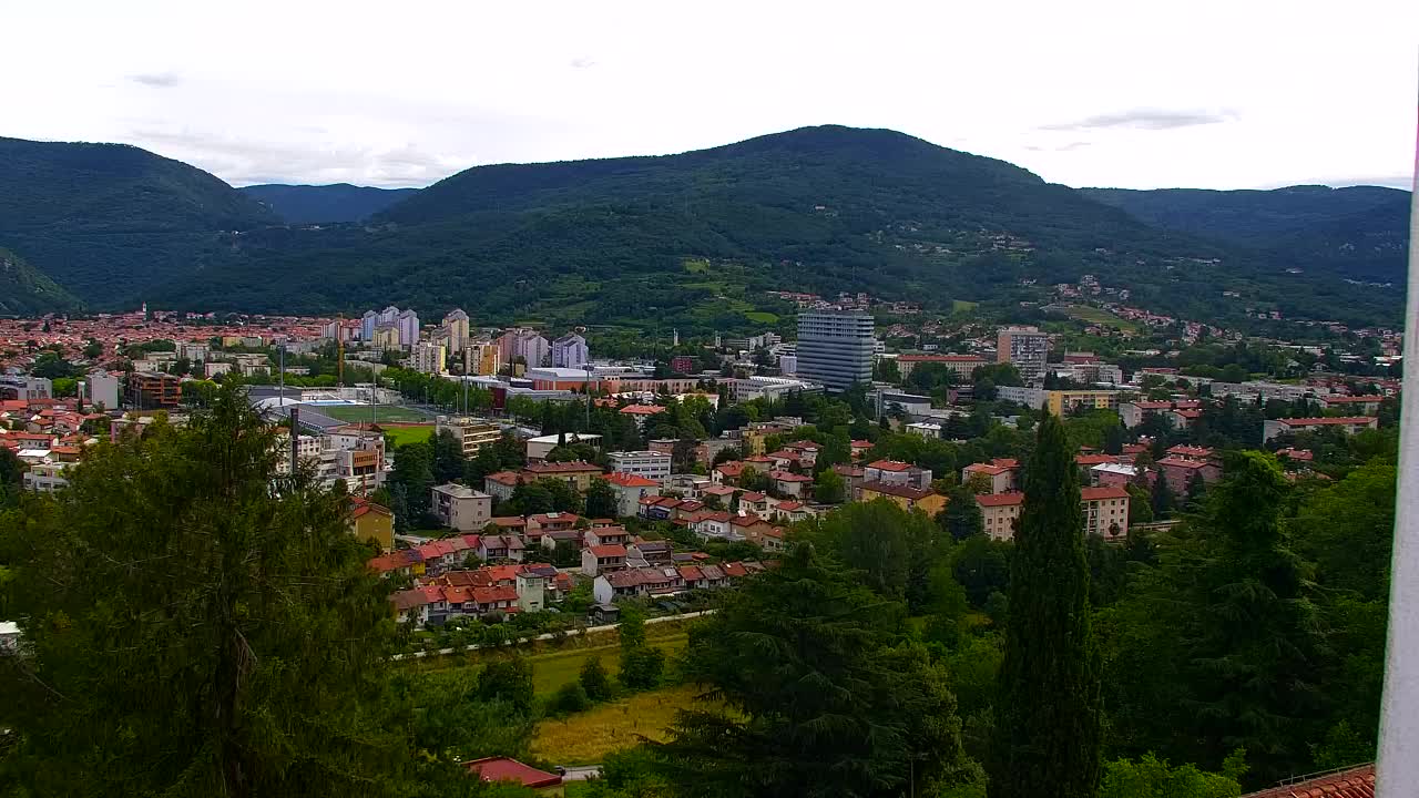 Nova Gorica et Gorizia : Vue Imprenable depuis le Monastère Franciscain de Kostanjevica