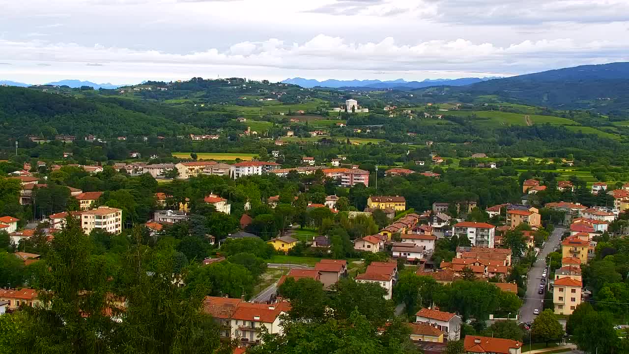 Nova Gorica in Gorica: Čudovit Razgled iz Frančiškanskega Samostana Kostanjevica