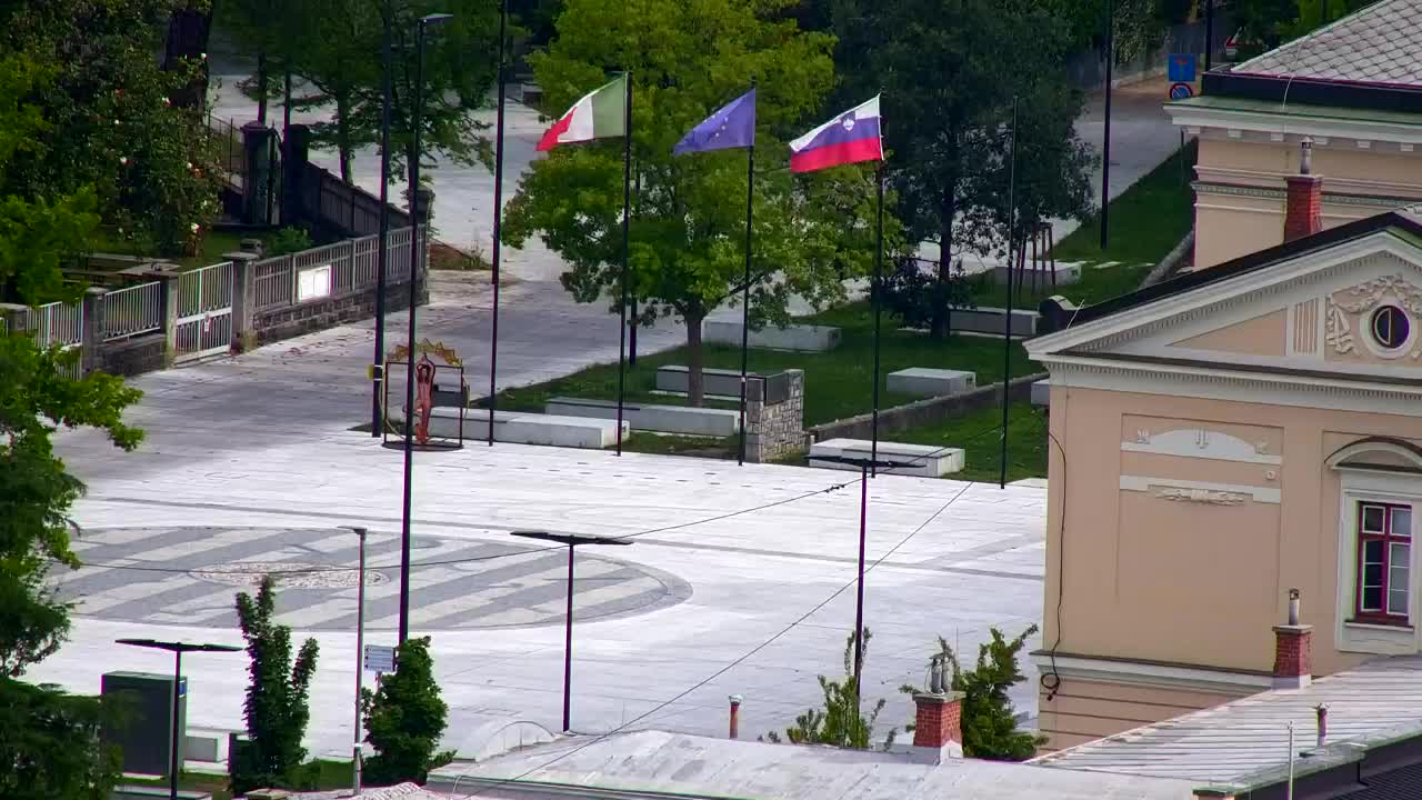 Nova Gorica i Gorica: Prekrasan Pogled iz Franjevačkog Samostana Kostanjevica