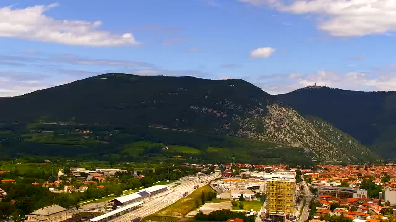 Nova Gorica in Gorica: Čudovit Razgled iz Frančiškanskega Samostana Kostanjevica