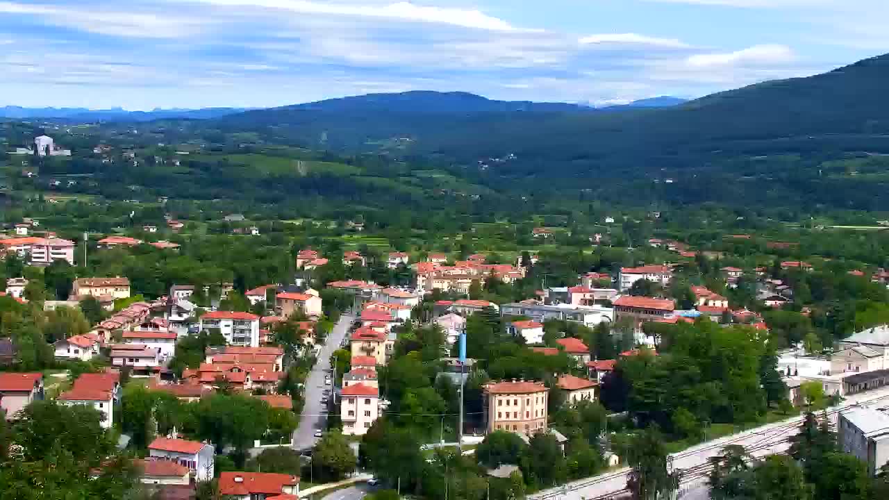 Nova Gorica in Gorica: Čudovit Razgled iz Frančiškanskega Samostana Kostanjevica