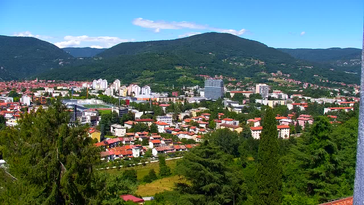 Nova Gorica et Gorizia : Vue Imprenable depuis le Monastère Franciscain de Kostanjevica