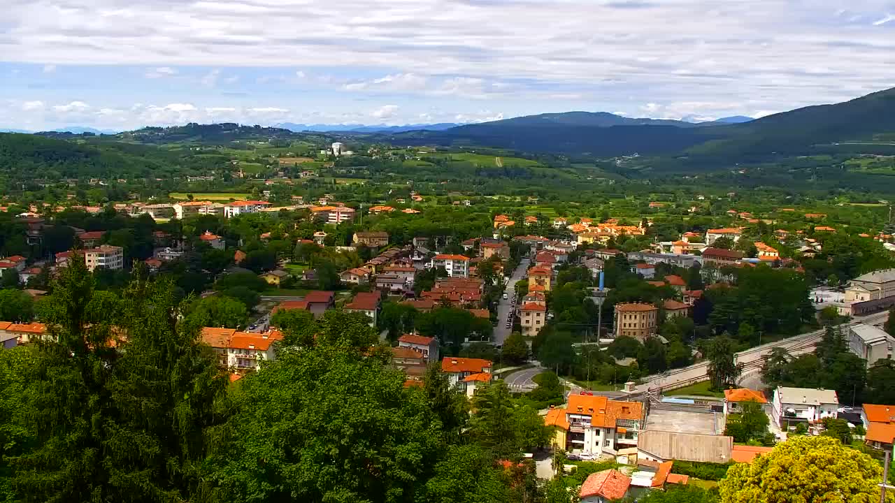 Nova Gorica in Gorica: Čudovit Razgled iz Frančiškanskega Samostana Kostanjevica