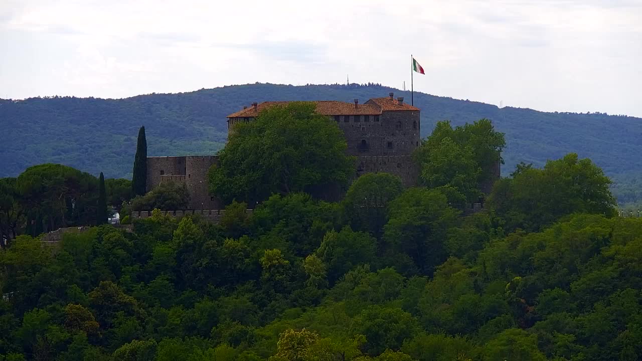 Nova Gorica in Gorica: Čudovit Razgled iz Frančiškanskega Samostana Kostanjevica