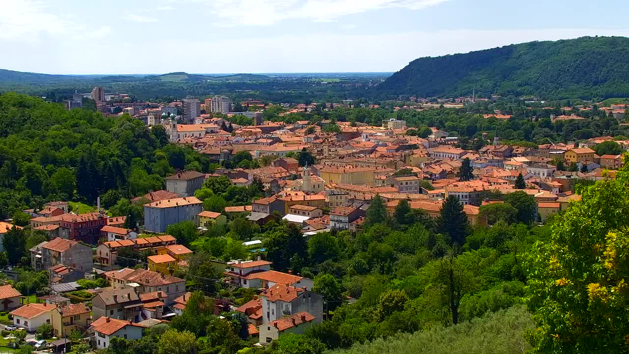 Nova Gorica in Gorica: Čudovit Razgled iz Frančiškanskega Samostana Kostanjevica