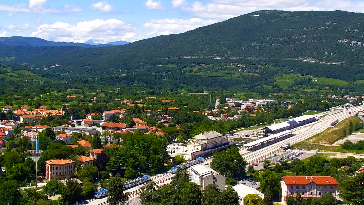 Nova Gorica i Gorica: Prekrasan Pogled iz Franjevačkog Samostana Kostanjevica