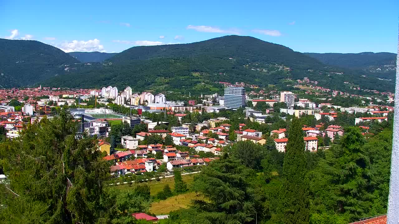 Nova Gorica i Gorica: Prekrasan Pogled iz Franjevačkog Samostana Kostanjevica