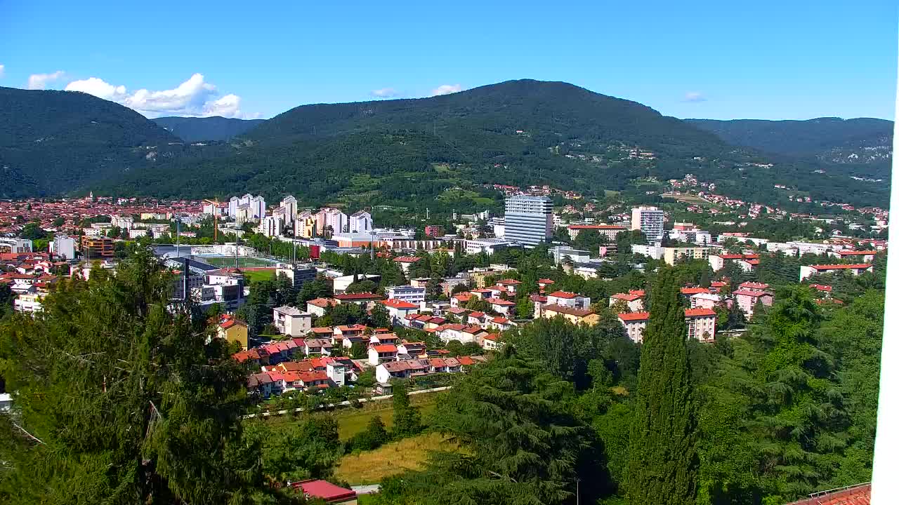 Nova Gorica i Gorica: Prekrasan Pogled iz Franjevačkog Samostana Kostanjevica