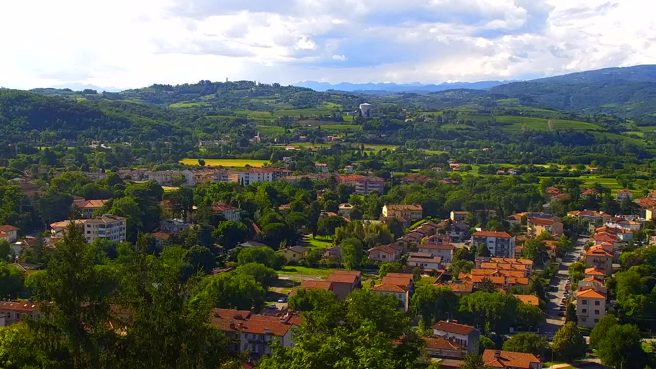 Nova Gorica in Gorica: Čudovit Razgled iz Frančiškanskega Samostana Kostanjevica