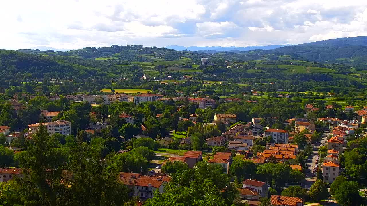 Nova Gorica et Gorizia : Vue Imprenable depuis le Monastère Franciscain de Kostanjevica
