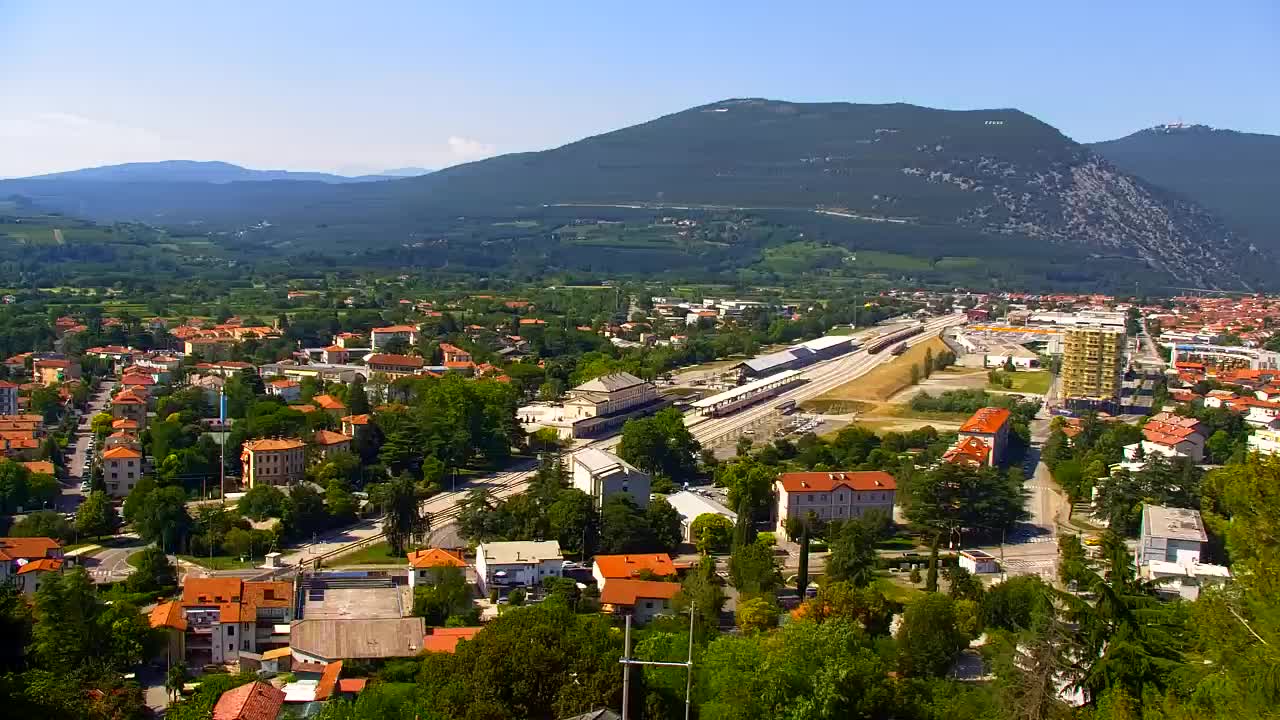 Nova Gorica i Gorica: Prekrasan Pogled iz Franjevačkog Samostana Kostanjevica
