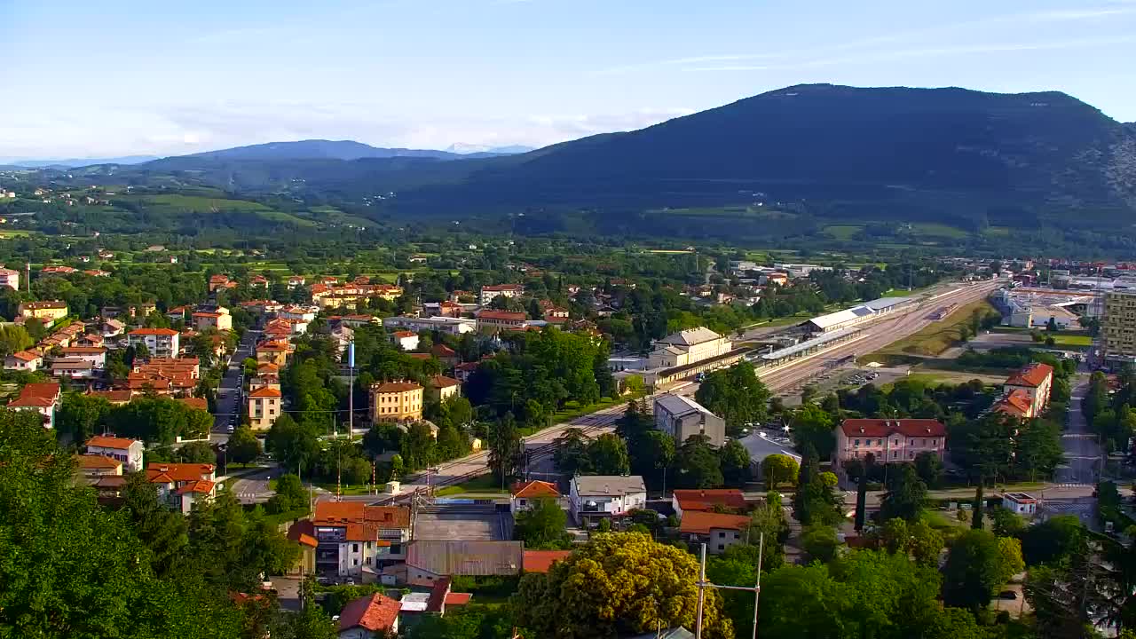 Nova Gorica et Gorizia : Vue Imprenable depuis le Monastère Franciscain de Kostanjevica