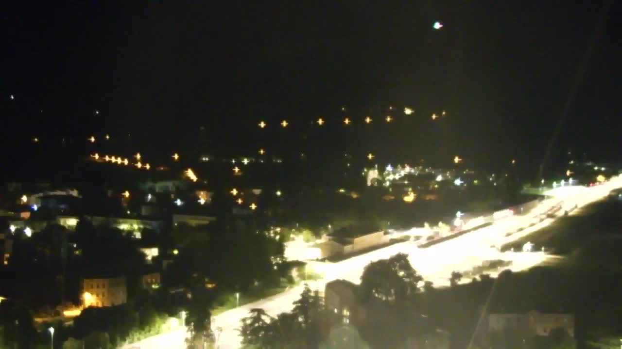 Nova Gorica i Gorica: Prekrasan Pogled iz Franjevačkog Samostana Kostanjevica