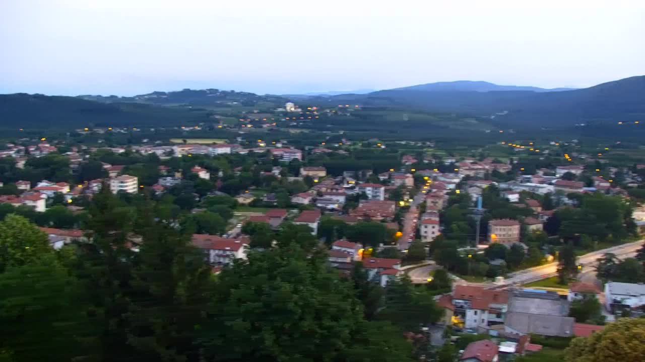 Nova Gorica in Gorica: Čudovit Razgled iz Frančiškanskega Samostana Kostanjevica