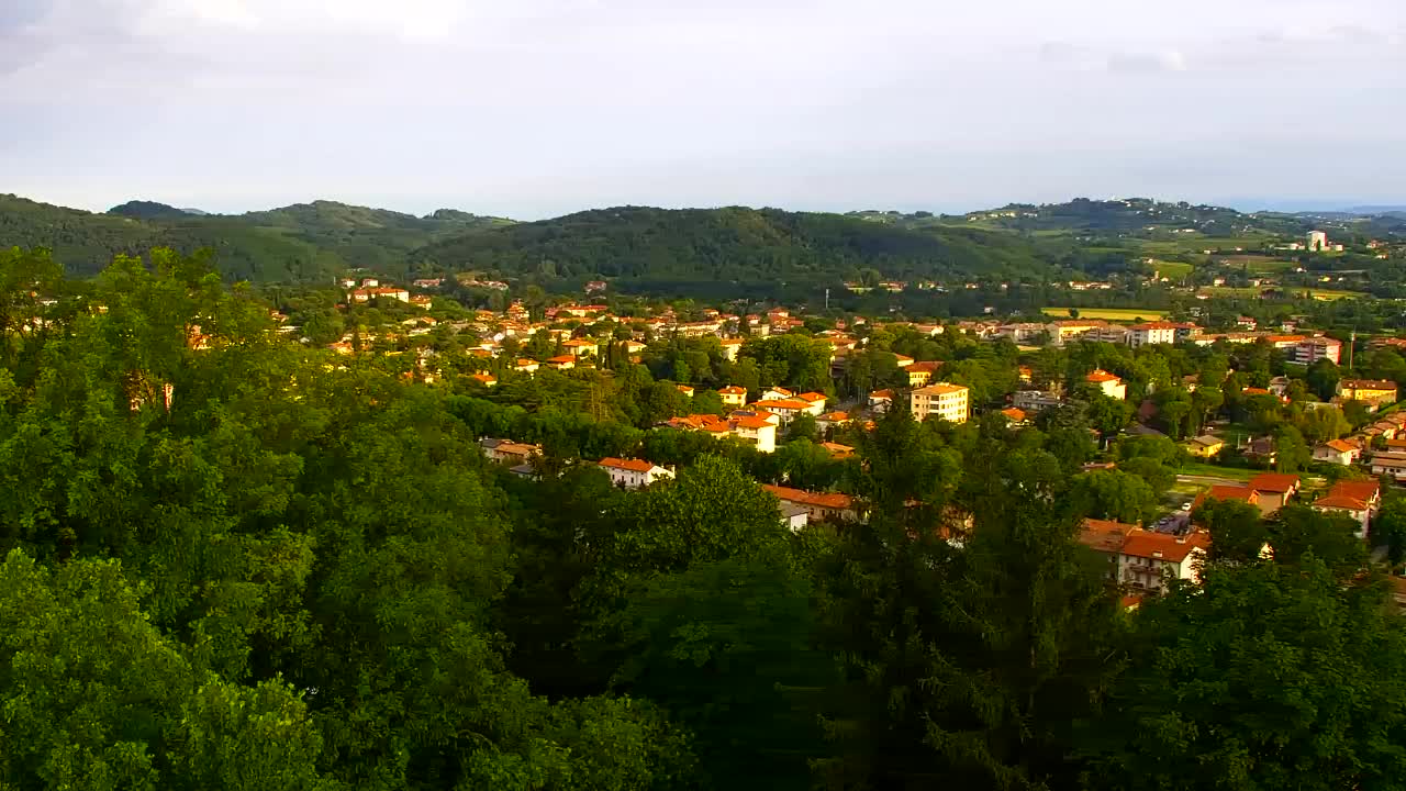 Nova Gorica in Gorica: Čudovit Razgled iz Frančiškanskega Samostana Kostanjevica
