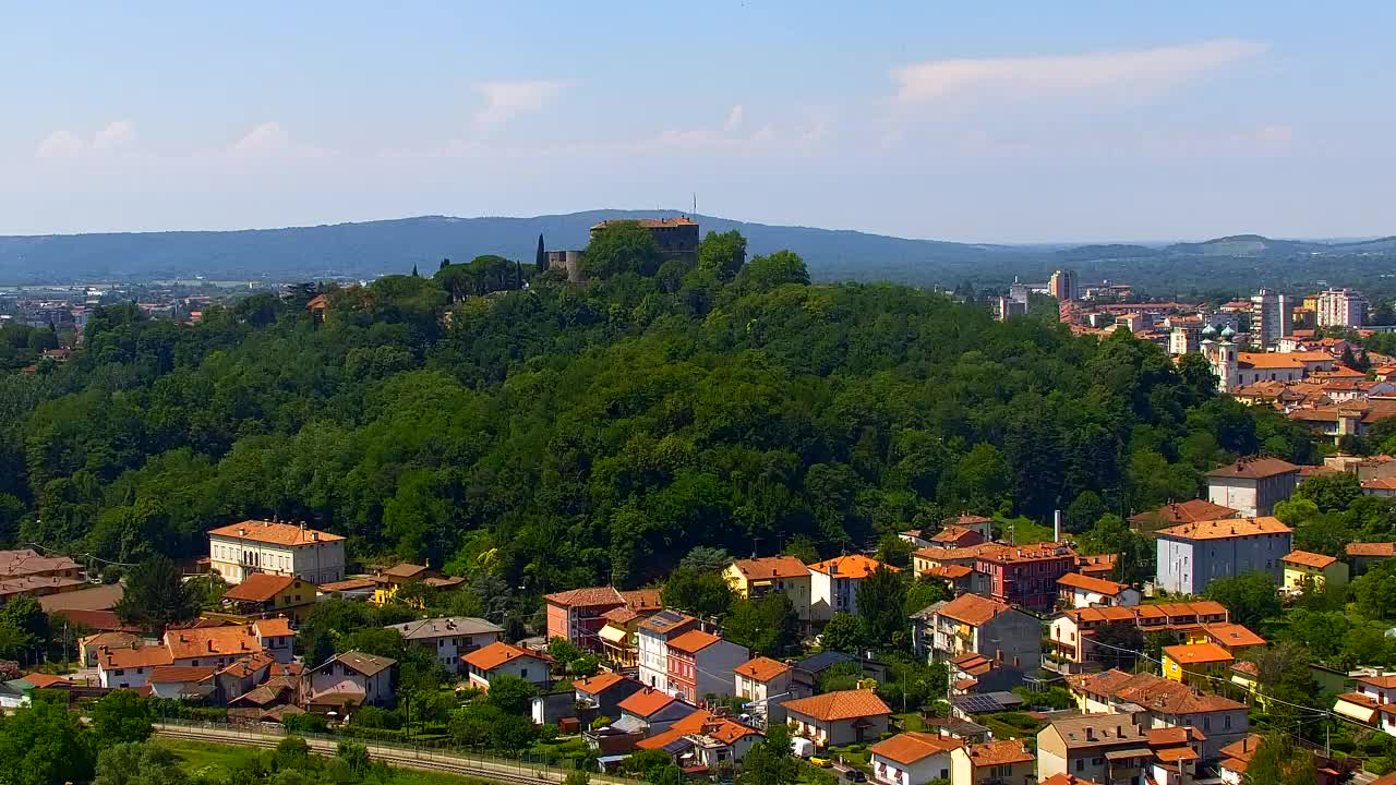 Nova Gorica i Gorica: Prekrasan Pogled iz Franjevačkog Samostana Kostanjevica