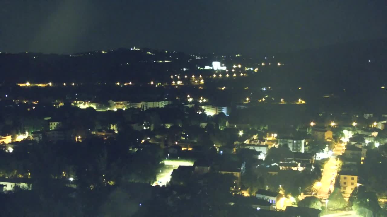 Nova Gorica in Gorica: Čudovit Razgled iz Frančiškanskega Samostana Kostanjevica