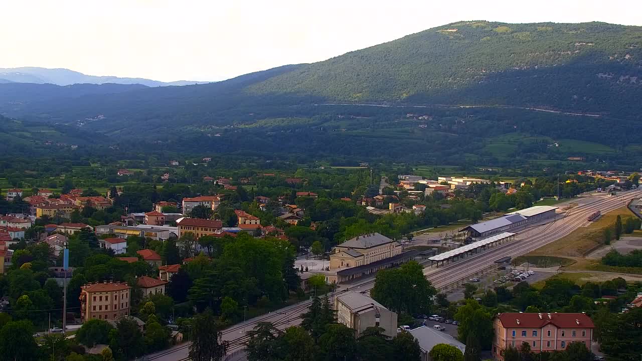 Nova Gorica in Gorica: Čudovit Razgled iz Frančiškanskega Samostana Kostanjevica