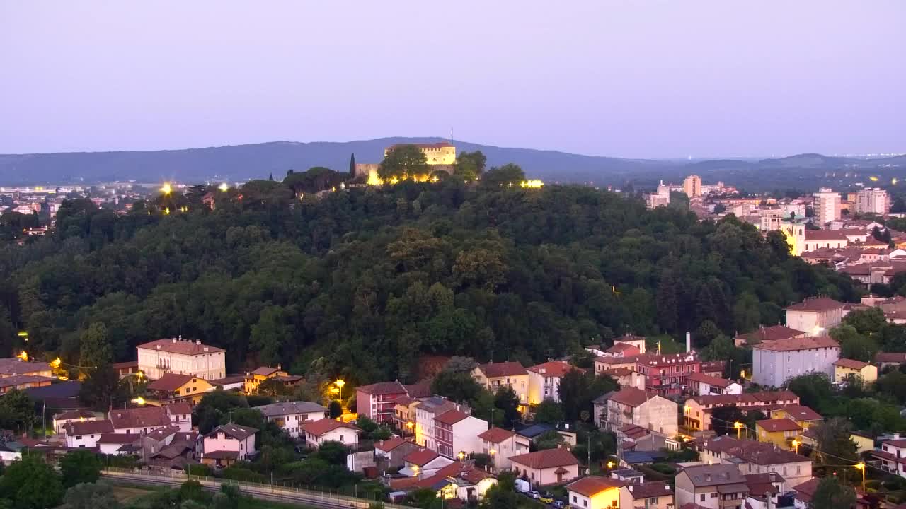 Nova Gorica in Gorica: Čudovit Razgled iz Frančiškanskega Samostana Kostanjevica
