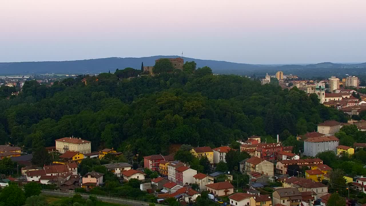 Nova Gorica in Gorica: Čudovit Razgled iz Frančiškanskega Samostana Kostanjevica