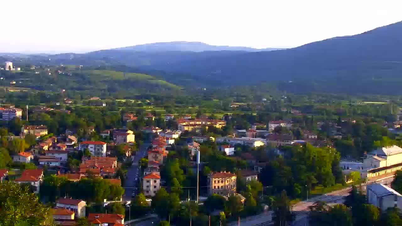 Nova Gorica in Gorica: Čudovit Razgled iz Frančiškanskega Samostana Kostanjevica
