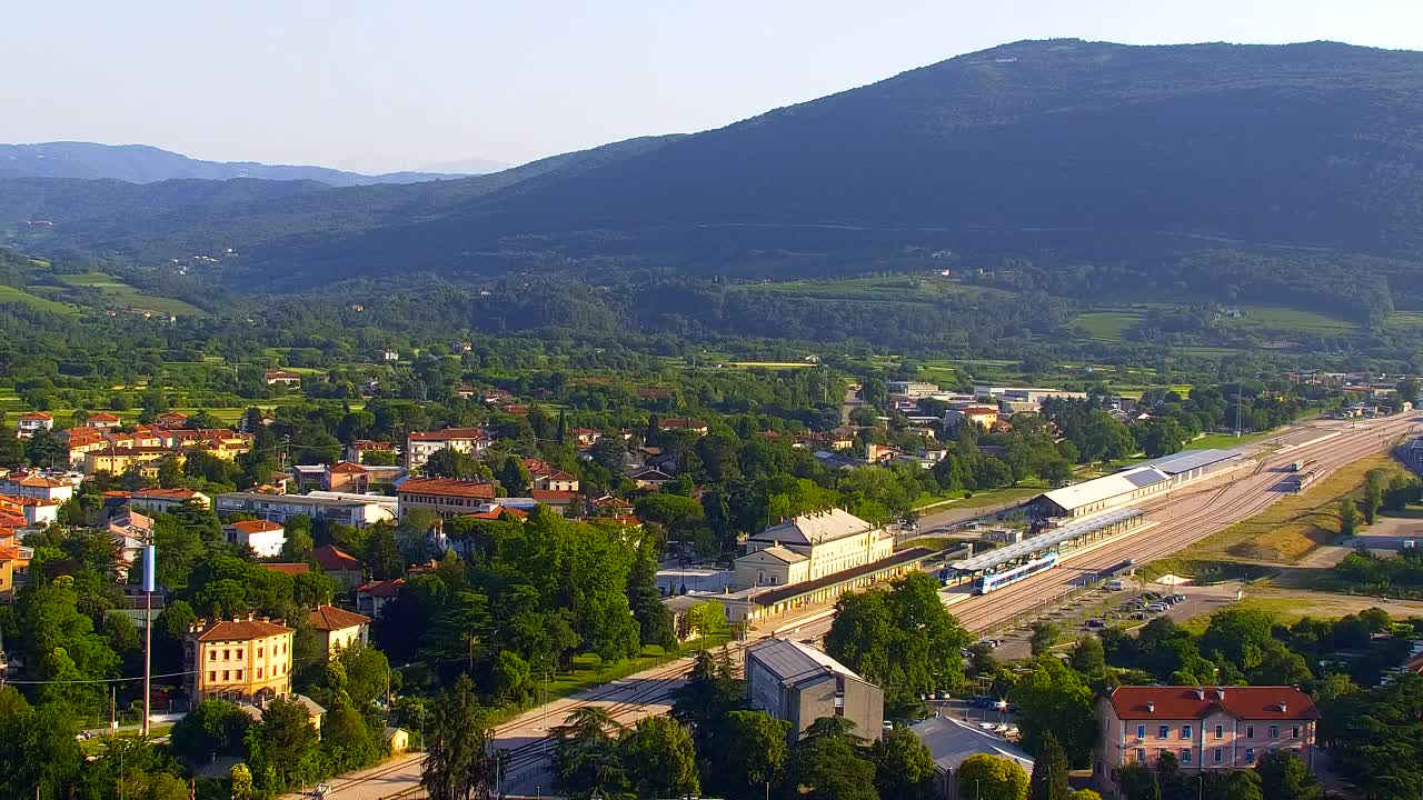 Nova Gorica in Gorica: Čudovit Razgled iz Frančiškanskega Samostana Kostanjevica