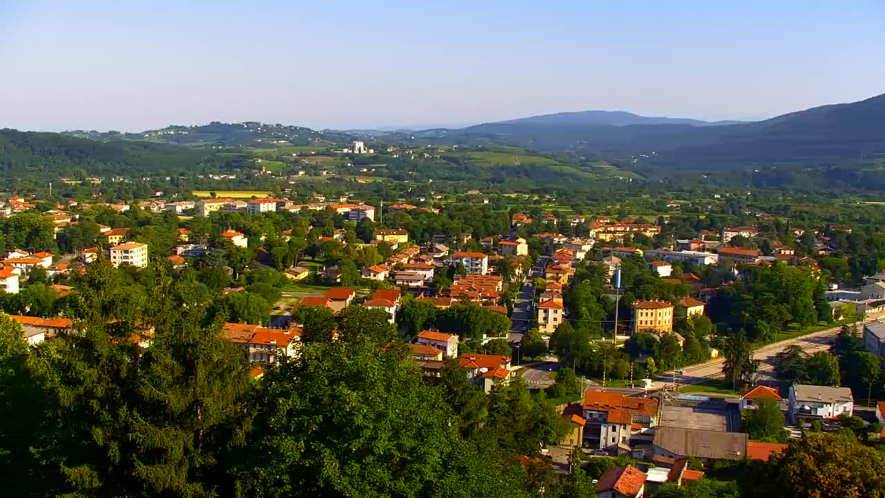 Nova Gorica in Gorica: Čudovit Razgled iz Frančiškanskega Samostana Kostanjevica