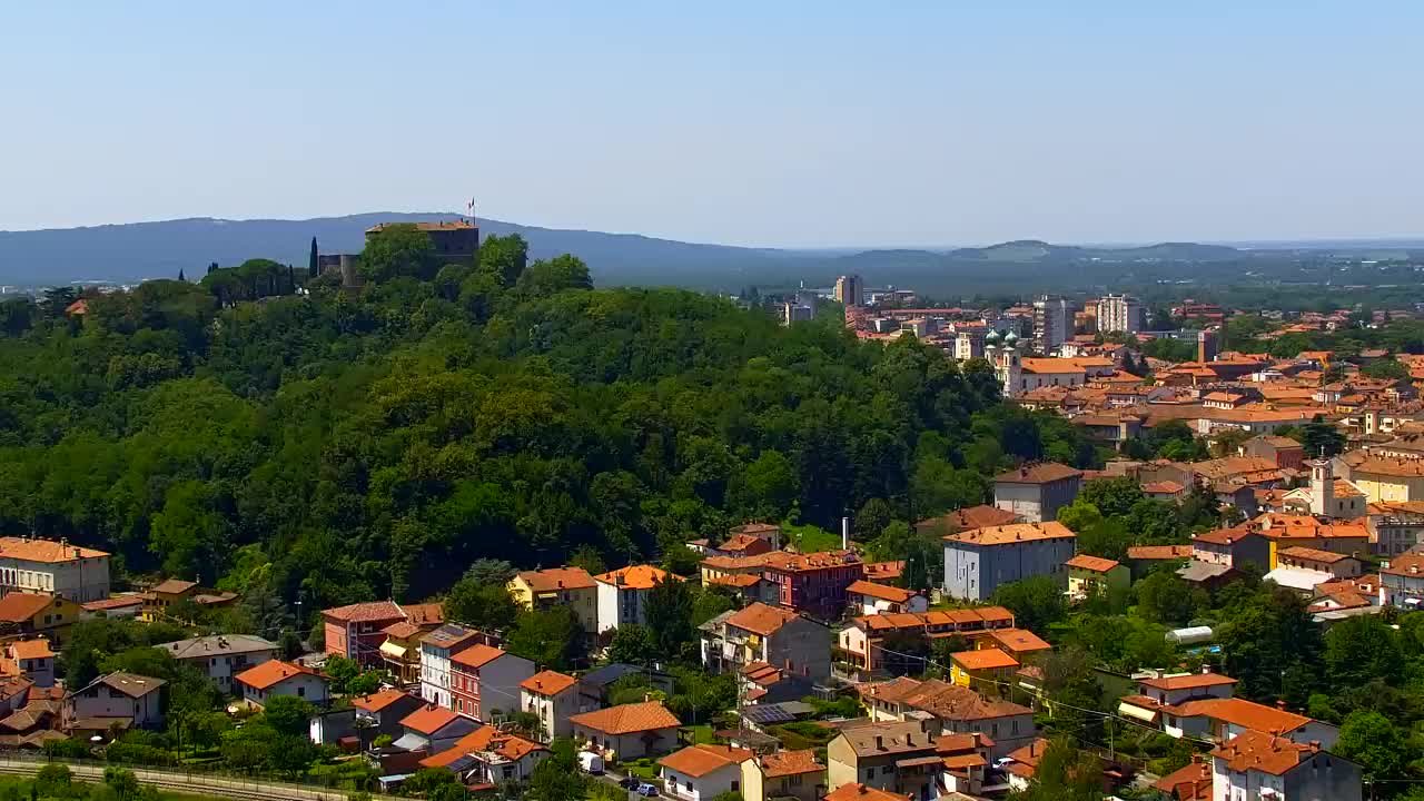 Nova Gorica et Gorizia : Vue Imprenable depuis le Monastère Franciscain de Kostanjevica