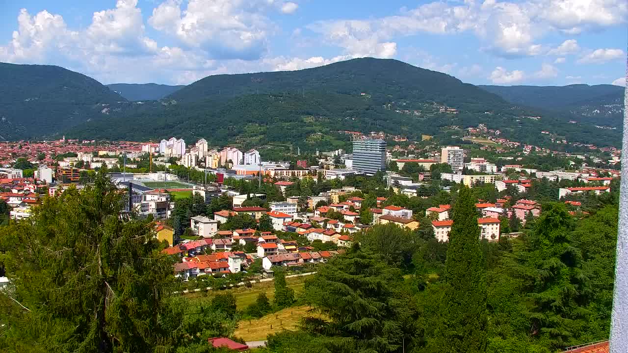 Nova Gorica i Gorica: Prekrasan Pogled iz Franjevačkog Samostana Kostanjevica