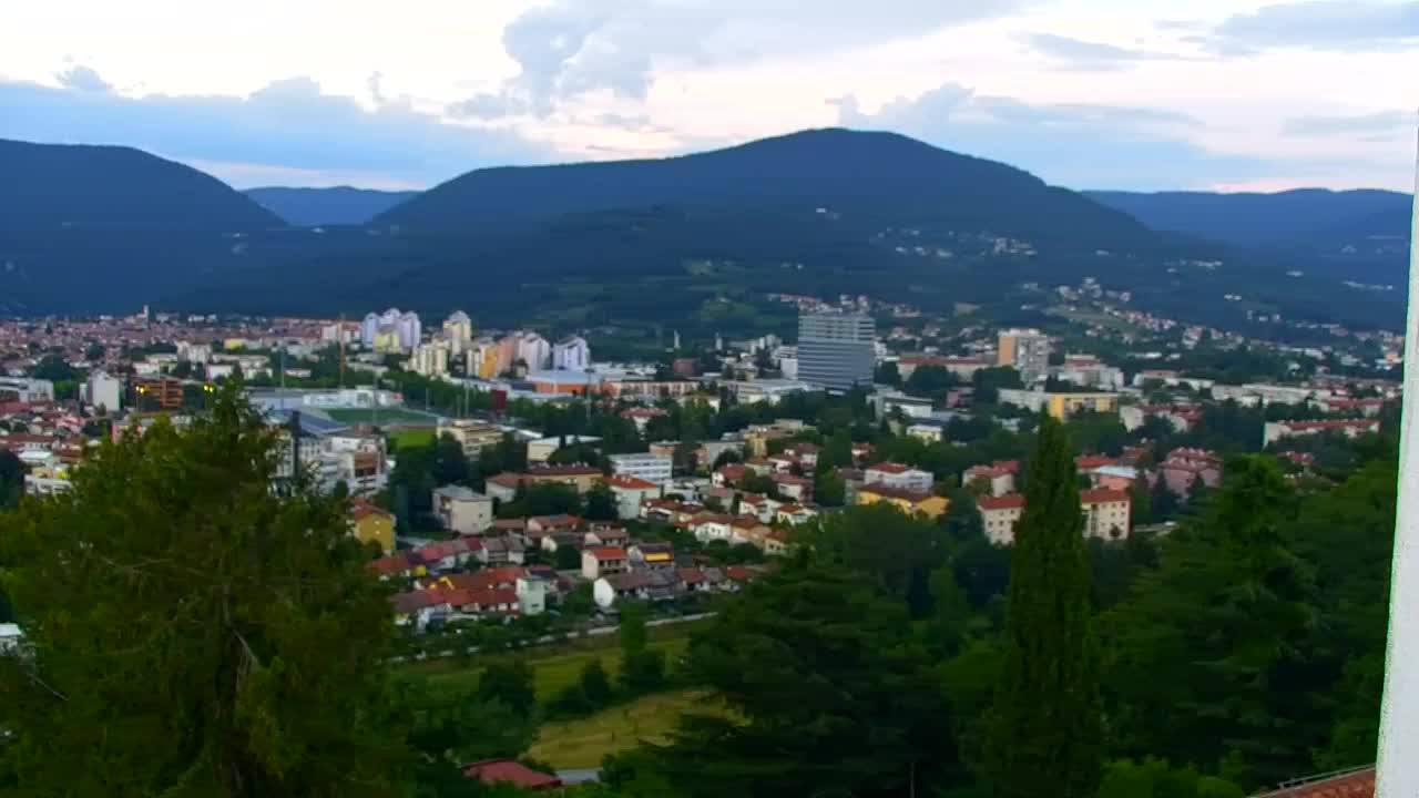Nova Gorica et Gorizia : Vue Imprenable depuis le Monastère Franciscain de Kostanjevica